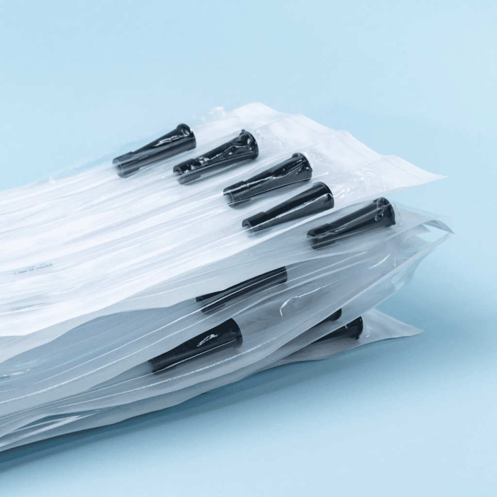 Cormica sealed catheters packaging