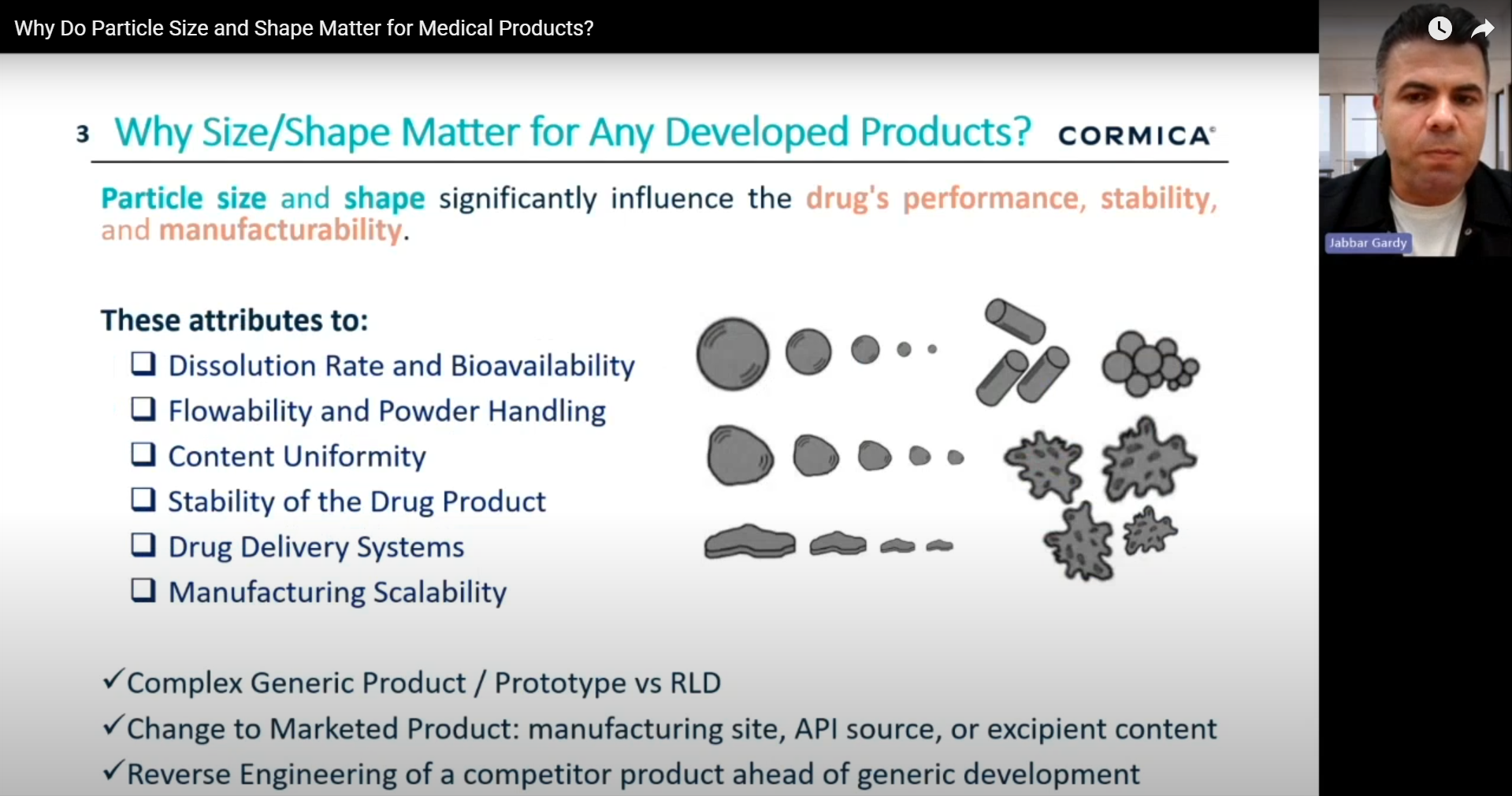 Why Do Particle Size and Shape Matter for Medical Products?